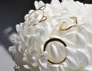 Stacking rings by White Feather Design; image copyright Erin Torrance